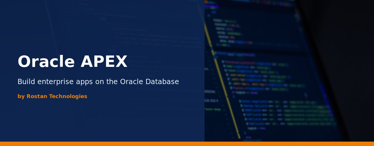 Oracle APEX — Build Enterprise Web Apps on the Oracle Database